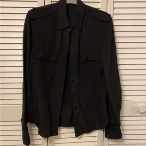 TOM FORD Size 40 Women’s Long sleeve silk blouse